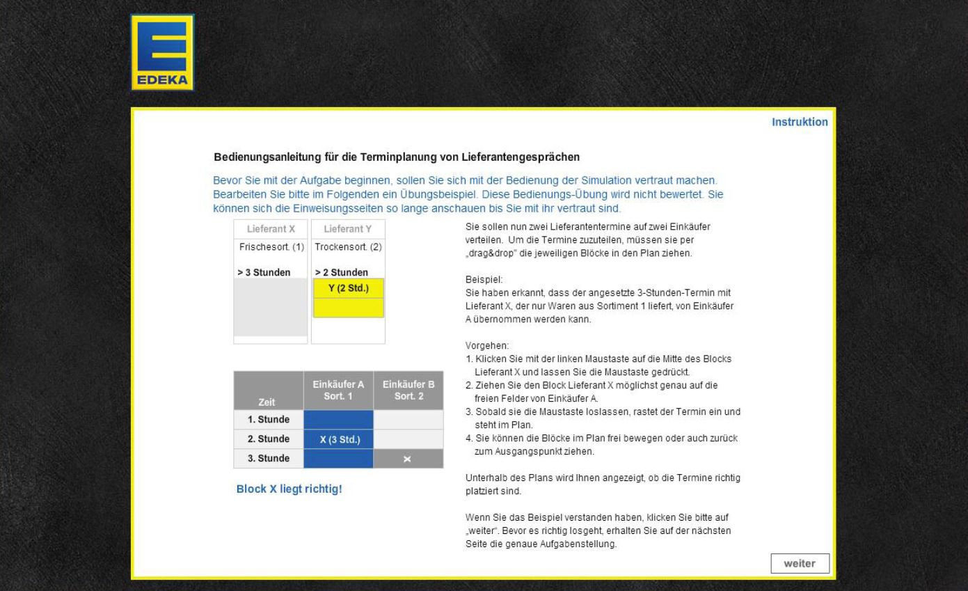 zustzlich wurden die einzelnen testitems an verschiedenen stellen an die farb und sprachwelt der edeka zentrale angepasst - Edeka Online Bewerbung zustzlich wurden die einzelnen testitems an verschiedenen stellen an die farb und sprachwelt der edeka zentrale angepasst - Edeka Online Bewerbung