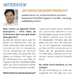 032013_dieEinstellungbleibtpersönlich Interview-Joachim-Diercks