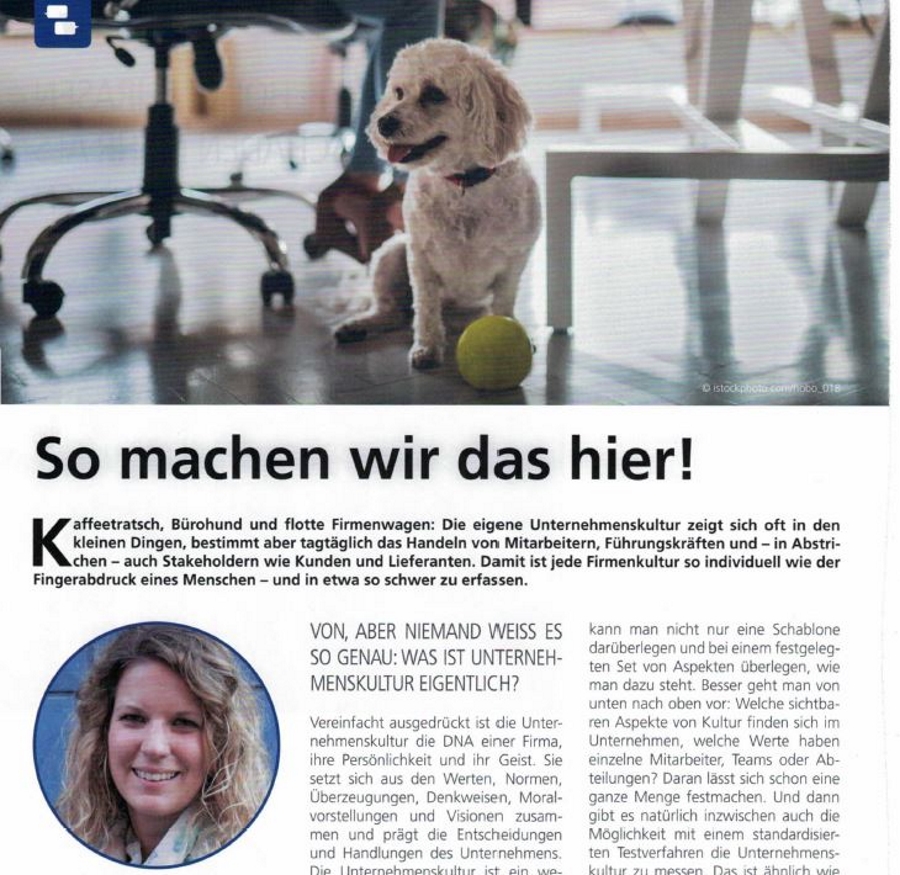 One step ahead_So machen wir das hier